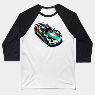 Porsche 918 Spyder Baseball T-Shirt